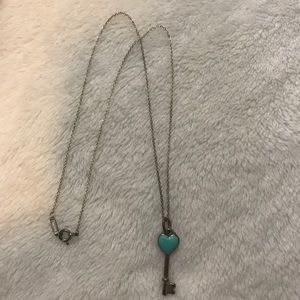 Tiffany key necklace